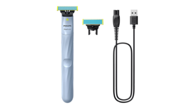 Philips Oneblade First Shave trimmer transparant