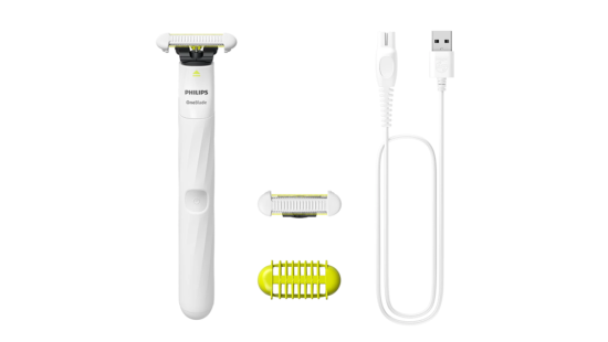 Philips Oneblade intimate trimmer transparant